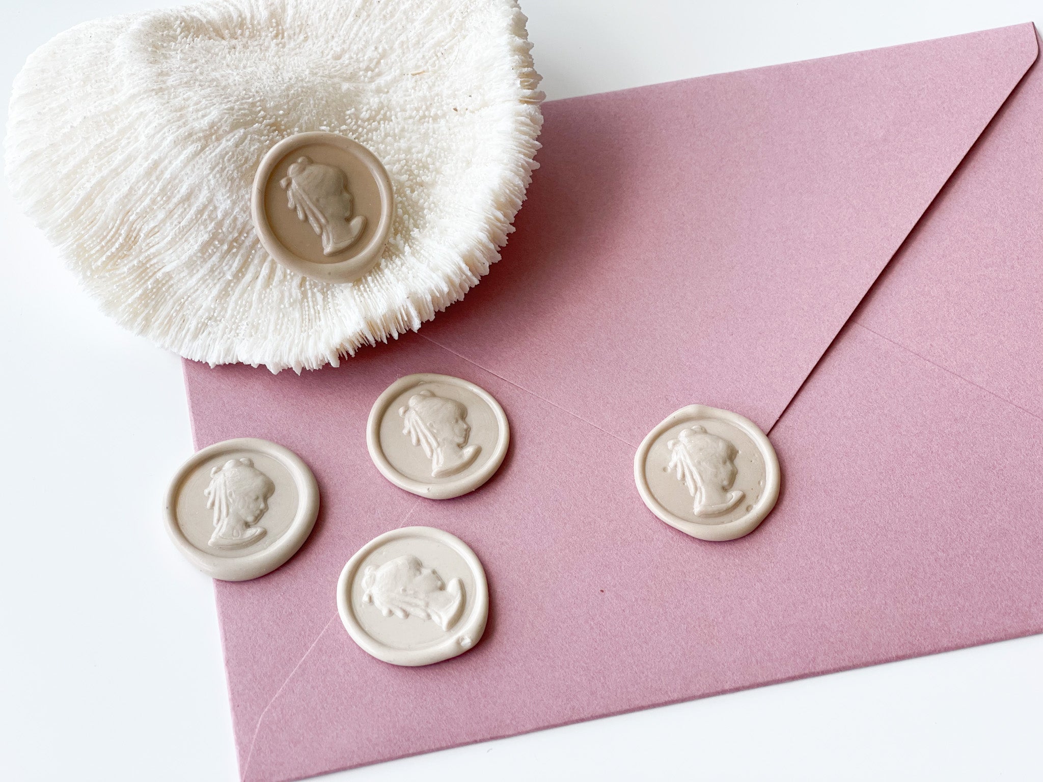Sculpture Wax Seal & Sticker Backing (5 pieces)