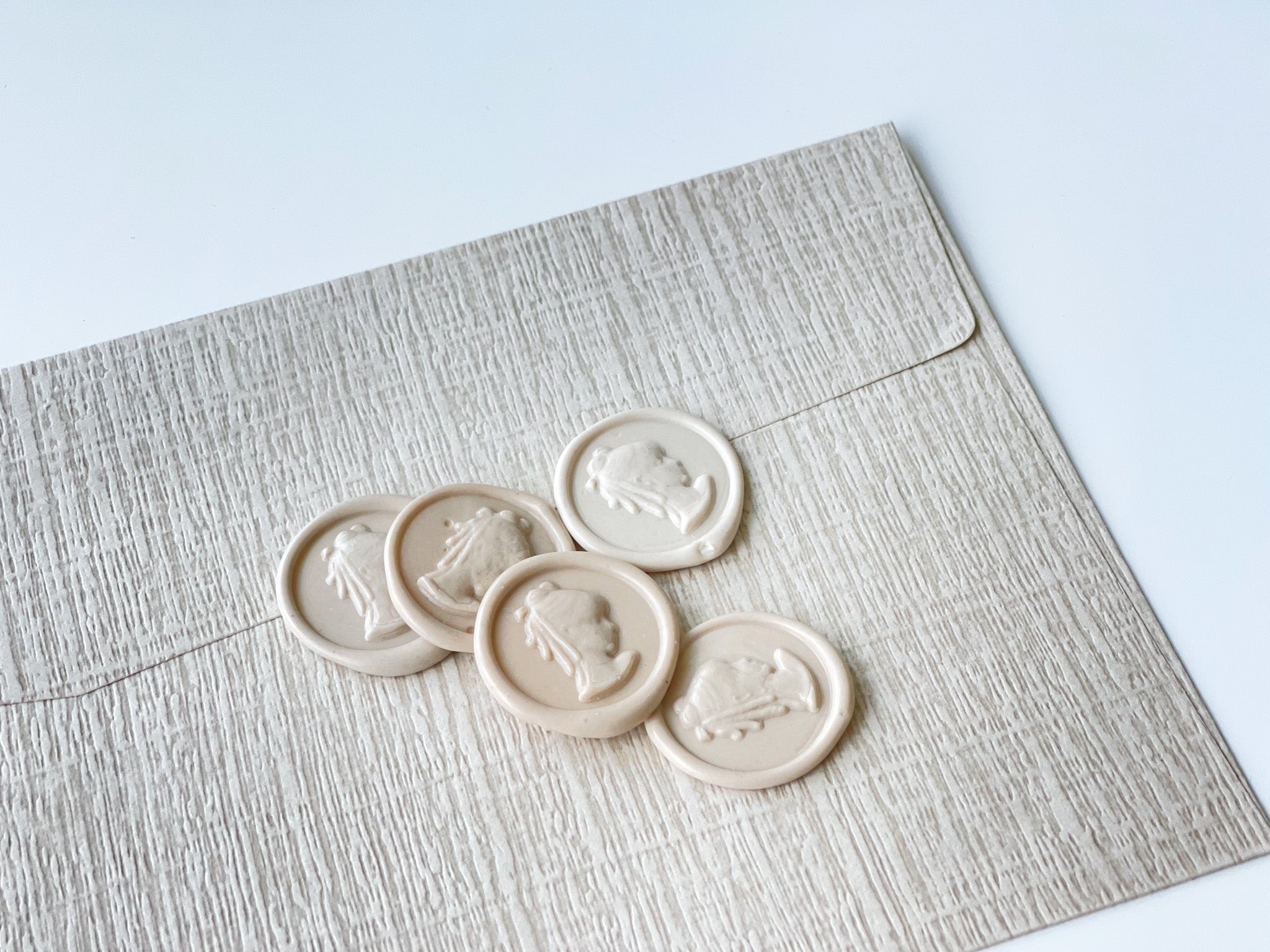 Sculpture Wax Seal & Sticker Backing (5 pieces)