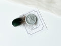 Decorative Green Feathers for Wax Seals