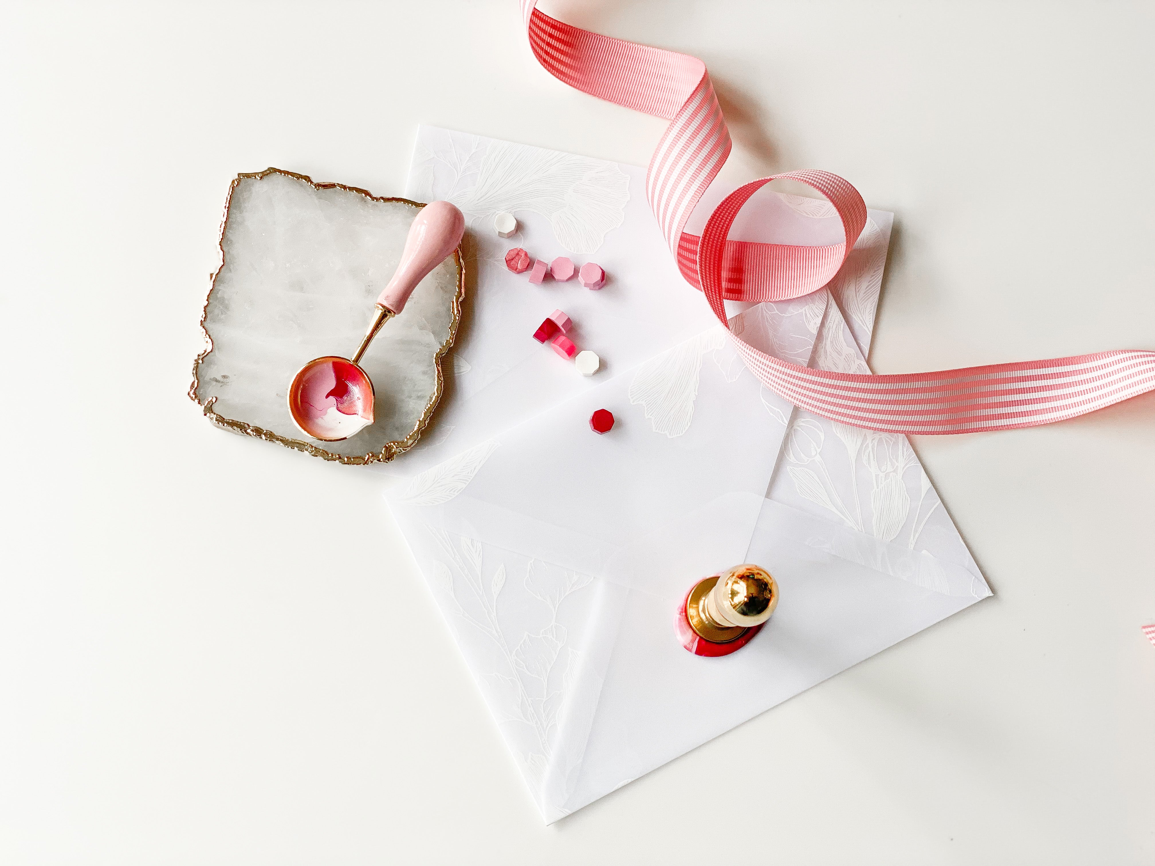 Vellum Holiday Envelope