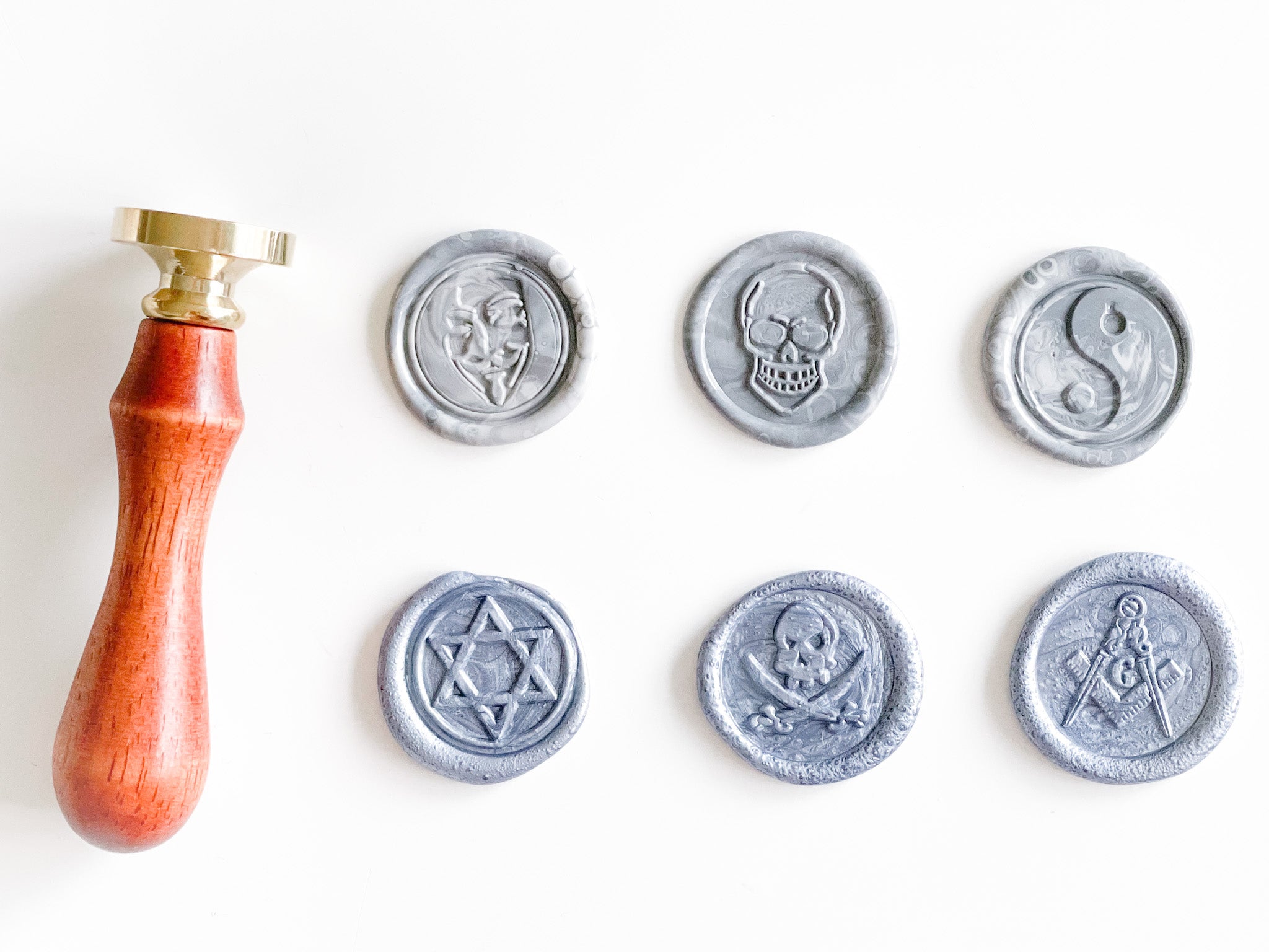 Abstract Wax Seal Stamp