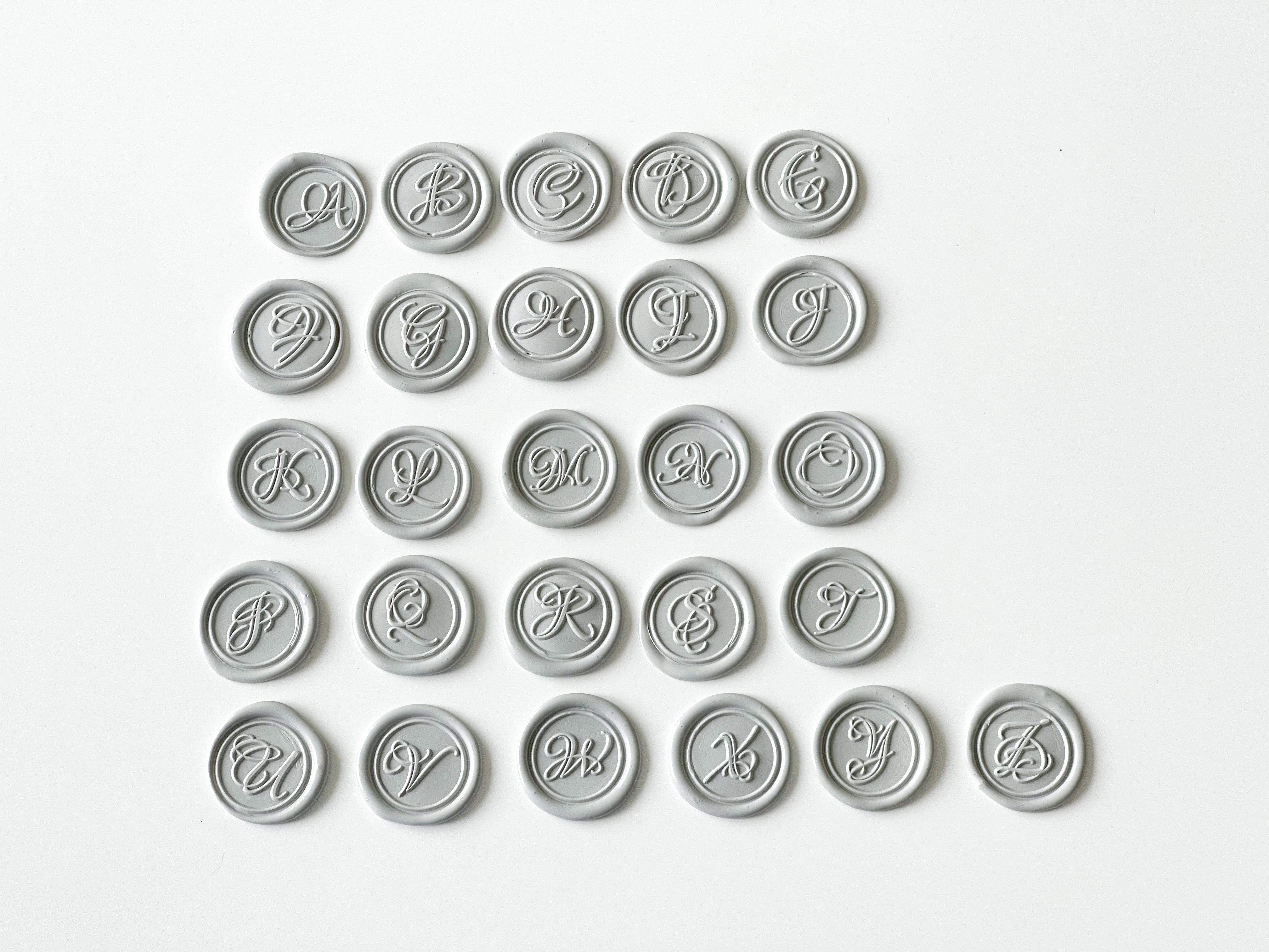 Cursive Letter Wax Seal Stamp