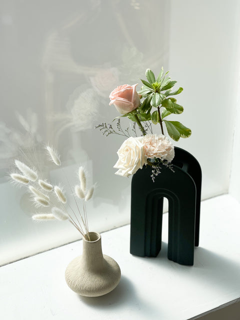 Modern Ceramic Tall Arch Vase
