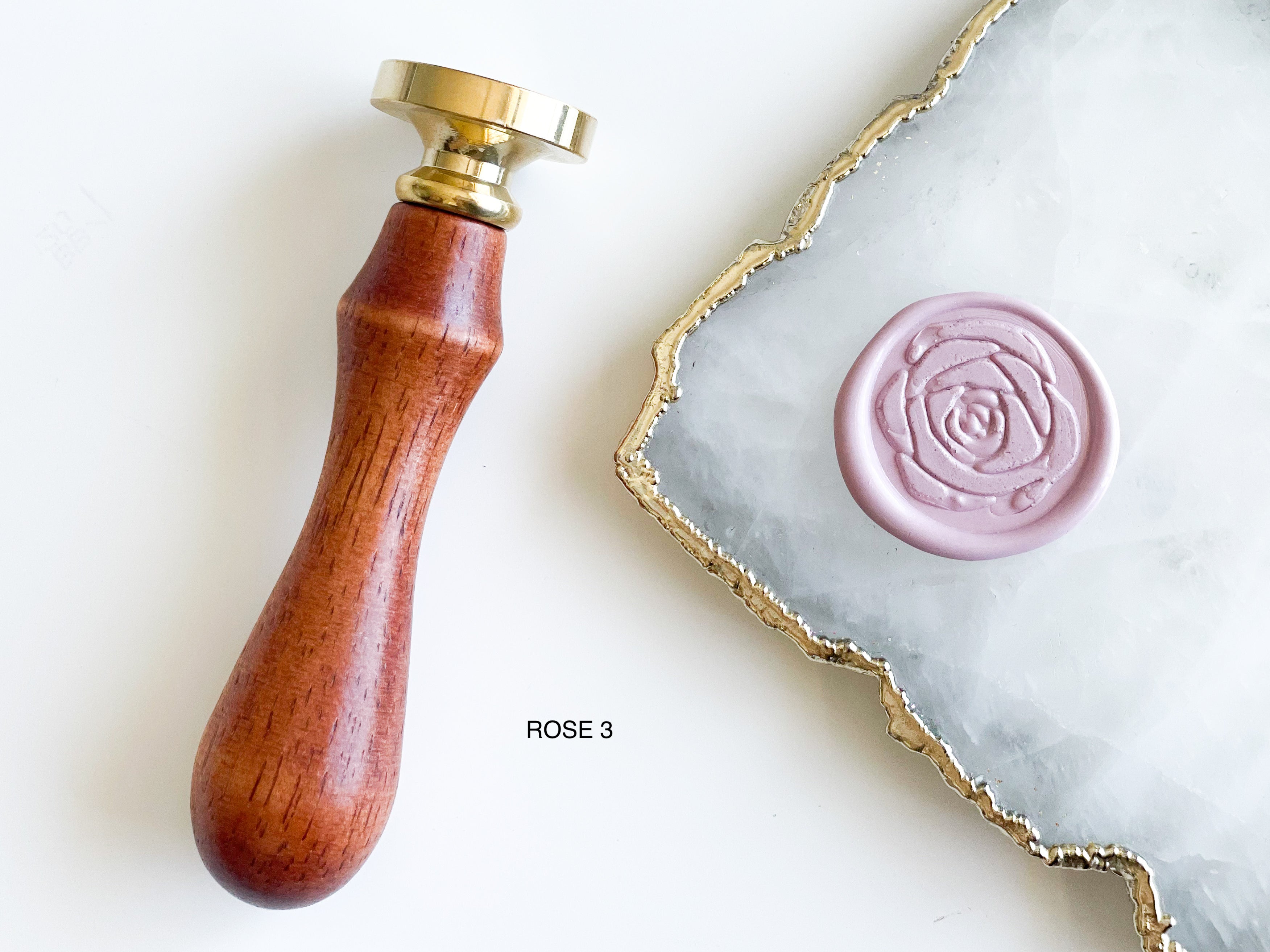 Rose Wax Seal Stamp