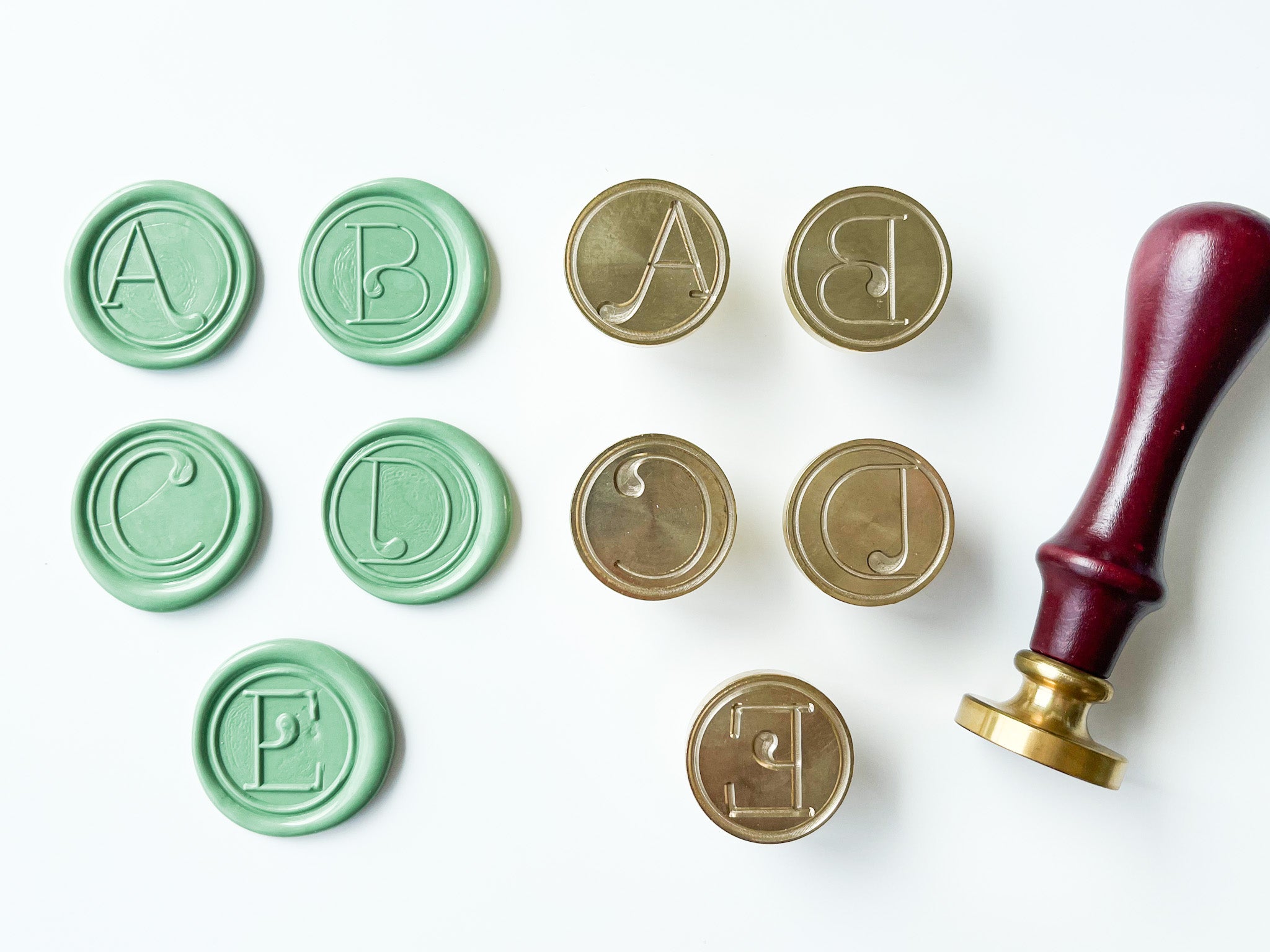 Modern Letter Wax Seal Stamp