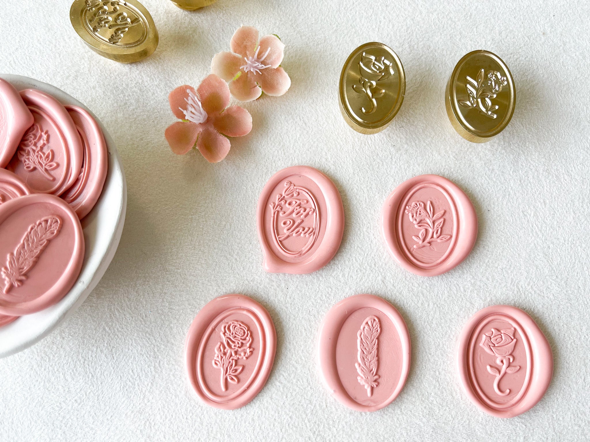 Oval Wax Seal Stamp