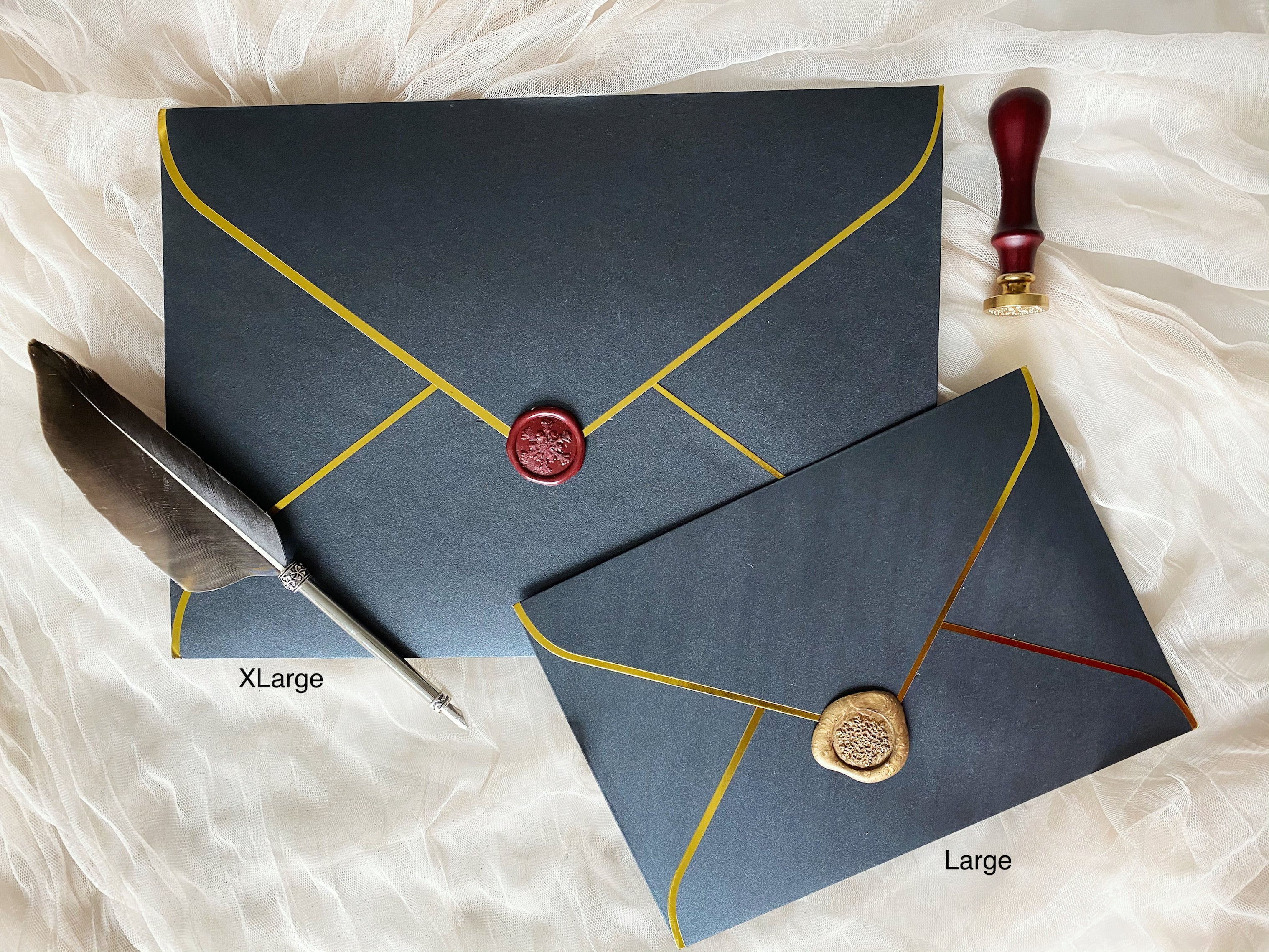 Gold Foil Envelope