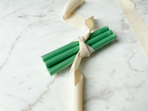 Green Sealing Wax Sticks