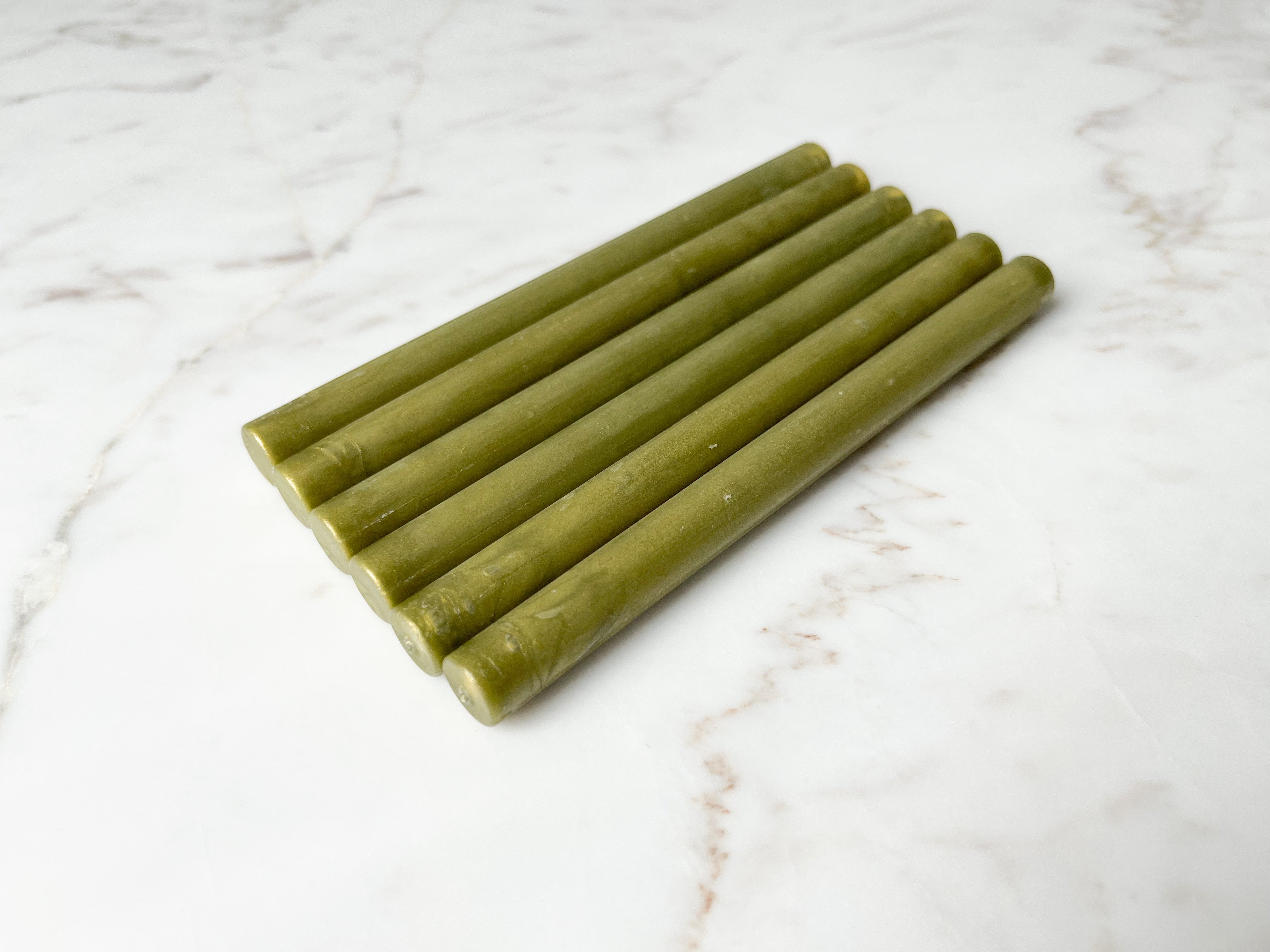 Olive Green Sealing Wax Sticks