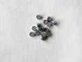 Silver Grey Wax Beads (50/100/200 beads)