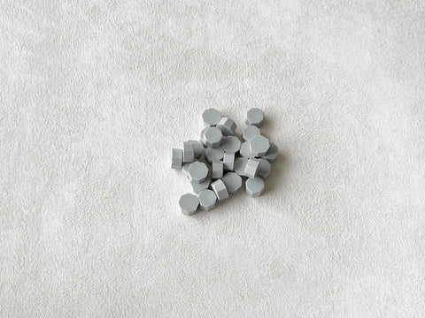 Grey Wax Beads (50/100/200 beads)