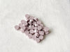Smokey Pink Wax Beads (50/100/200 beads)