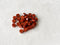 Dark Red Wax Beads (50/100/200 beads)