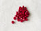 Wine Red Wax Beads (50/100/200 beads)