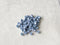 Smokey Blue Wax Beads (50/100/200 beads)