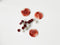 Mixed Jade Red Wax Beads (100 beads)