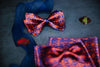 Minos Jumbo Butterfly Bow Tie & Pocket Square Set