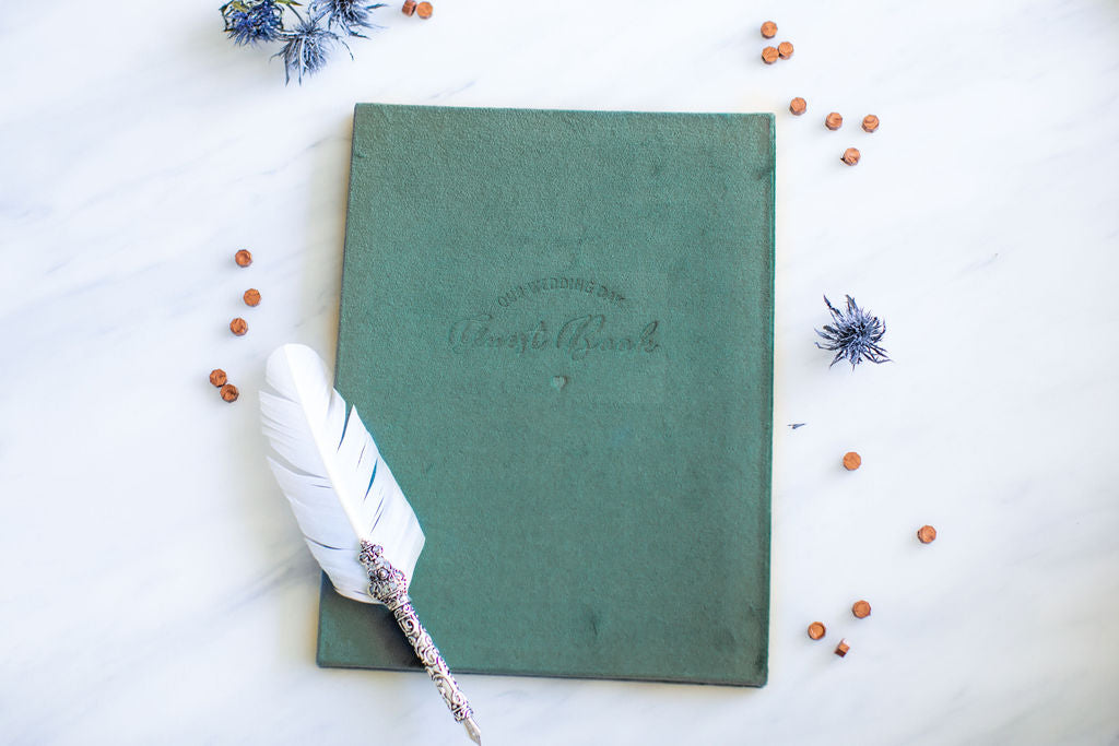 Velvet Guest Book