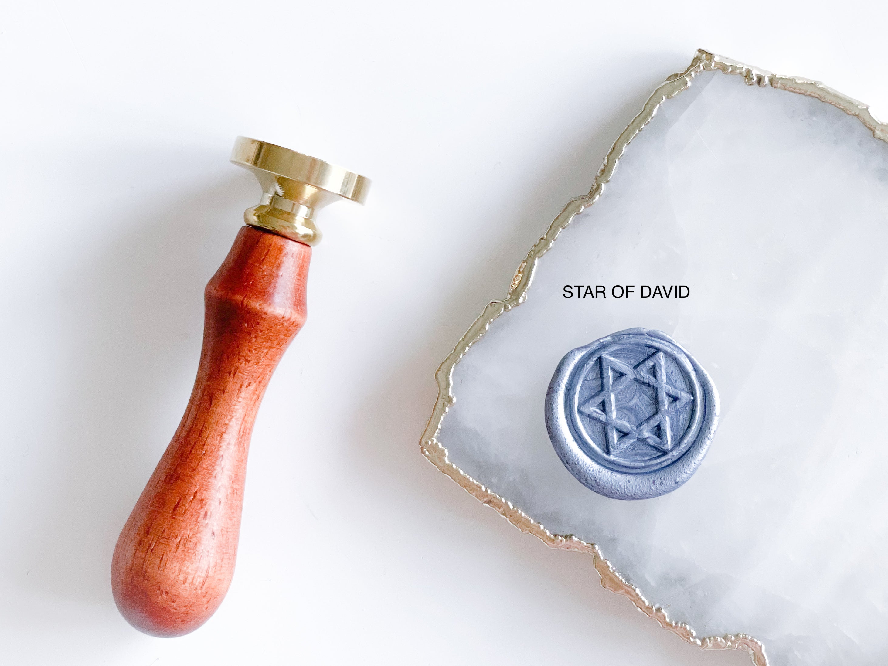 Abstract Wax Seal Stamp