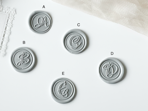 Cursive Letter Wax Seal Stamp