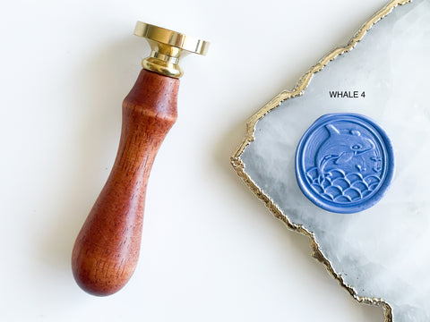 Whale Wax Seal Stamp