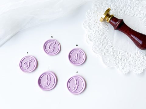 Heart Letter Wax Seal Stamp