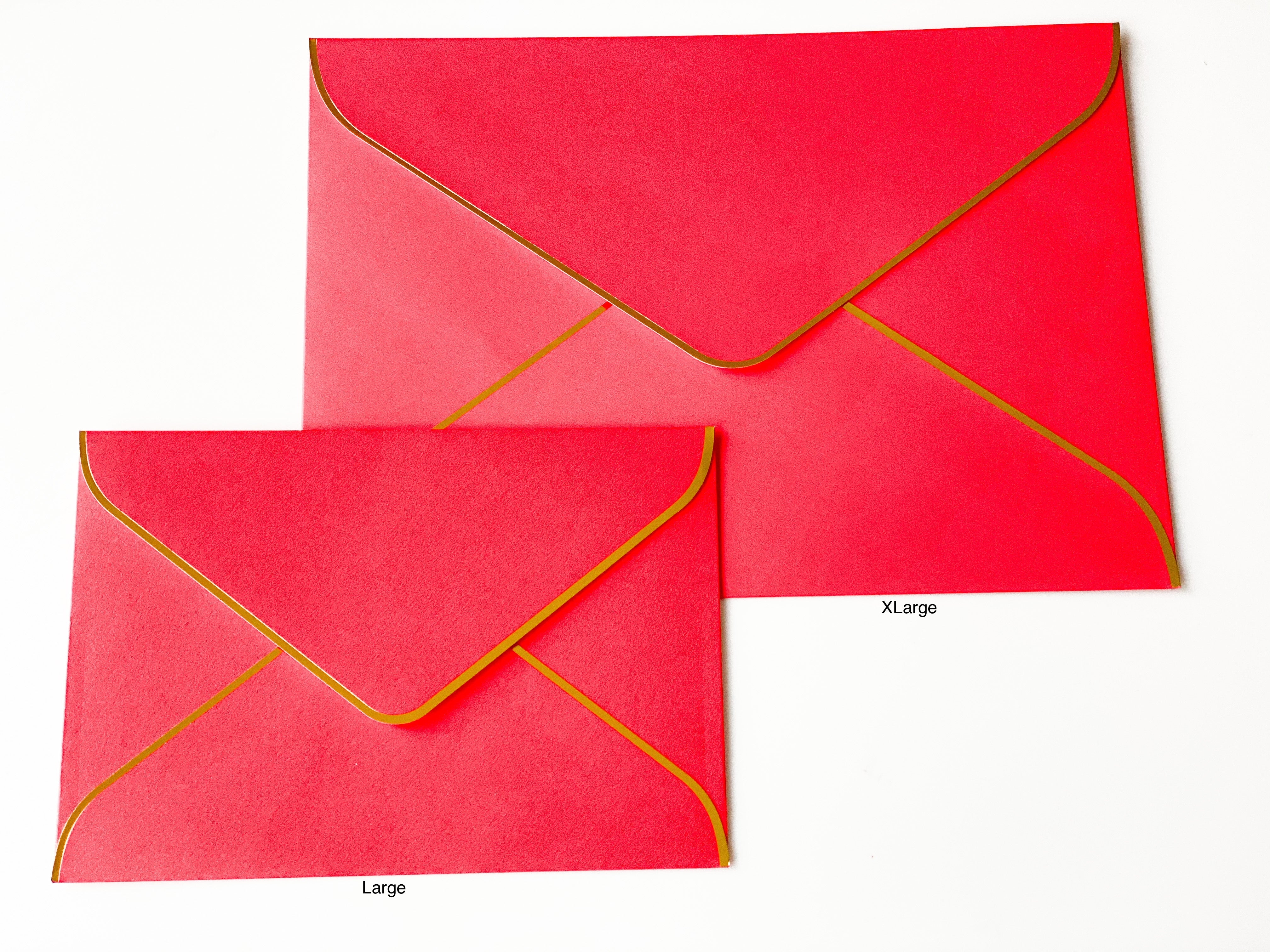 Red & Gold Holiday Envelope