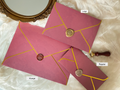 Gold Foil Envelope