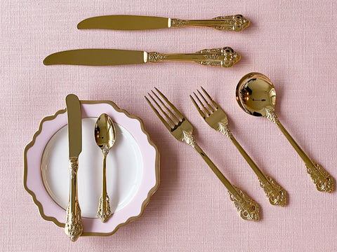 Vintage Gold Cutlery