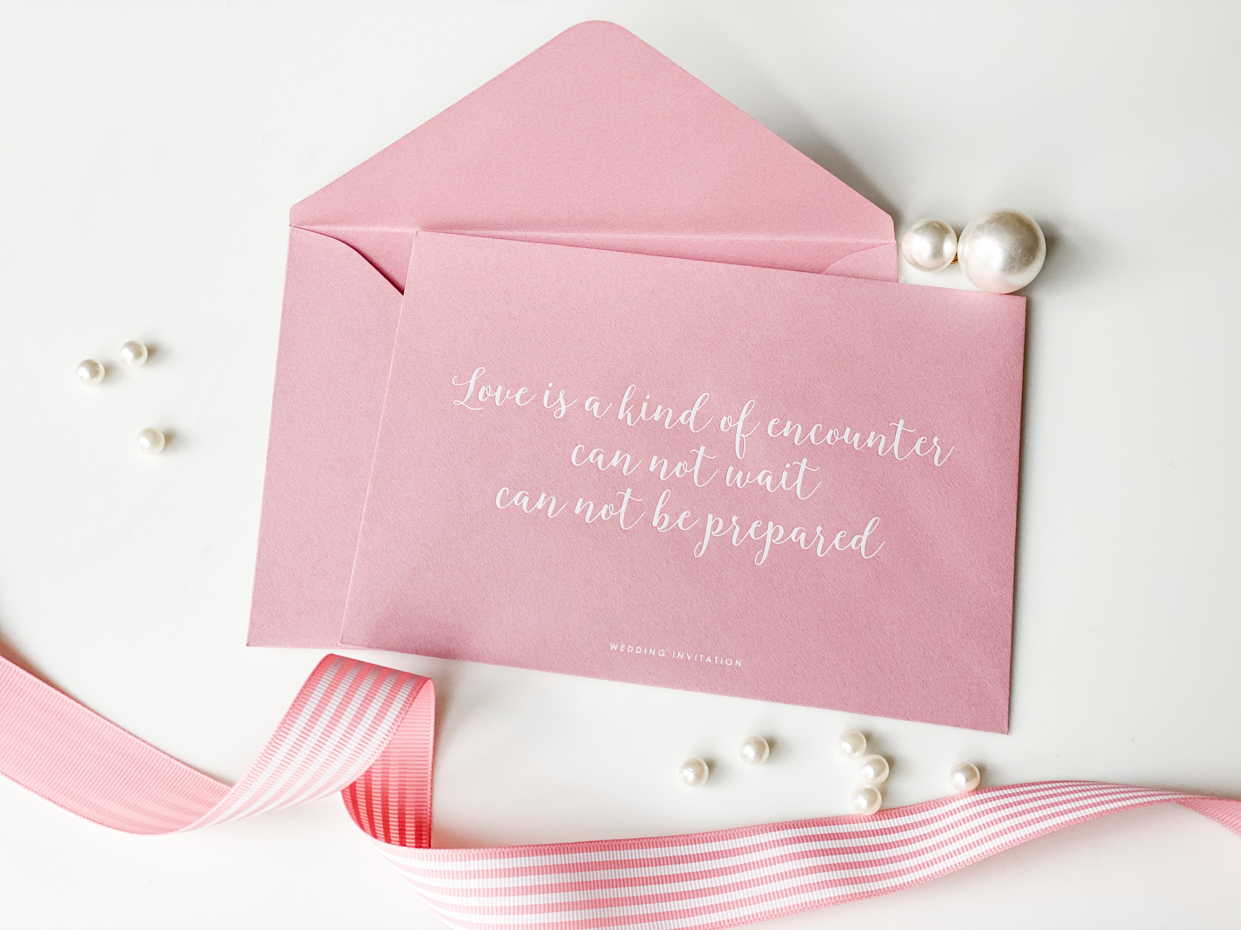 Wedding Invitation Envelope (3pcs)